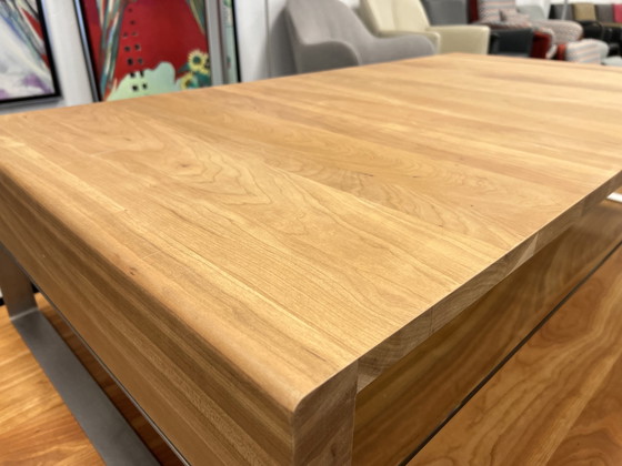 Image 1 of Leolux Aditi salontafel kersen hout