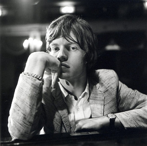 Nico van der Stam - Mick Jagger in het Kurhaus (1964),