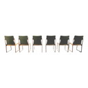 Set van 6 teakhouten stoelen