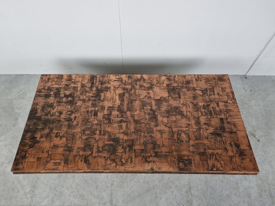 Image 1 of Vintage brutalistische salontafel