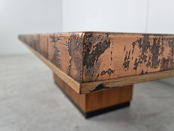 Image 1 of Vintage brutalistische salontafel