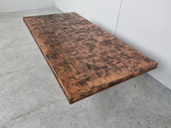 Image 1 of Vintage brutalistische salontafel