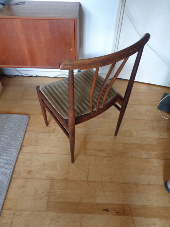Image 1 of 4 AWA palissander eetkamerstoelen