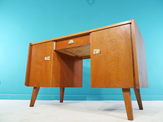 Image 1 of Vintage bureau, jaren 60, Duitsland
