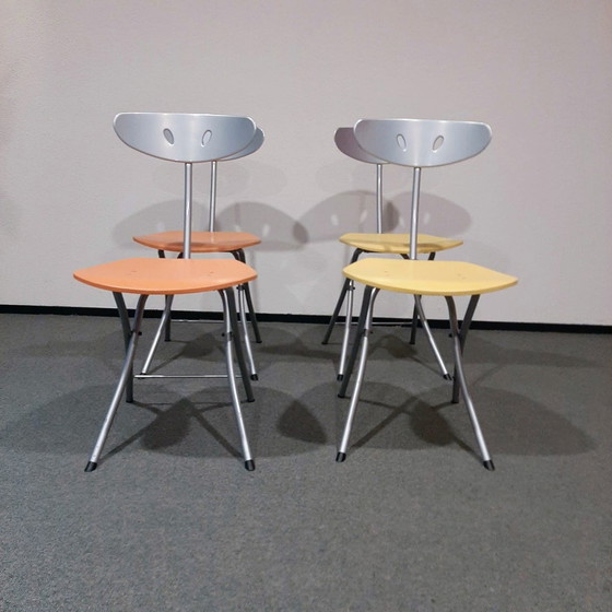 Image 1 of 4x Chiaramonte & Marin design stoelen