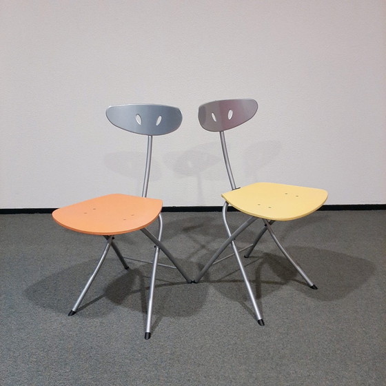 Image 1 of 4x Chiaramonte & Marin design stoelen