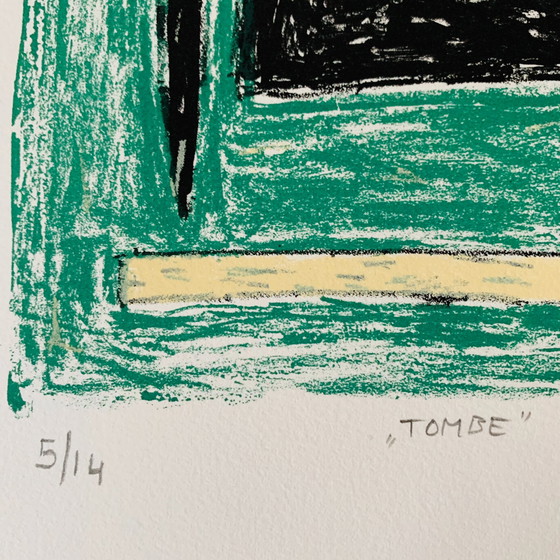 Image 1 of Lithografie Petra Dolleman - Tombe