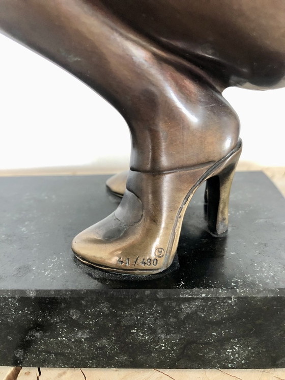 Image 1 of Peter Roman Fendi Brons sculptuur - HAAR - gelimiteerd 41/480