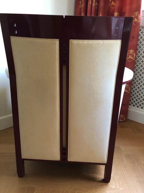 Image 1 of 2x Giorgetti fauteuils type 63560