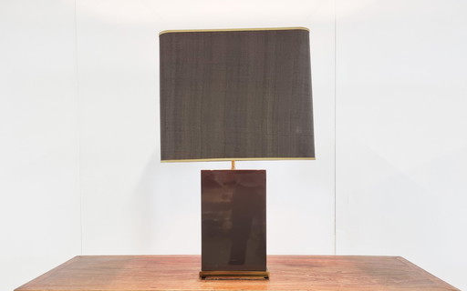 Vintage messing tafellamp