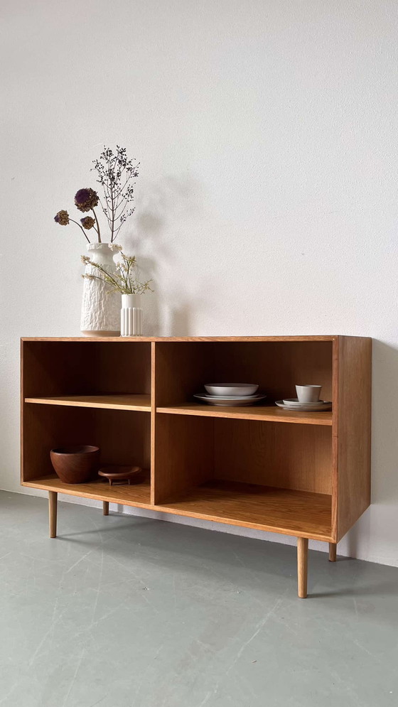 Image 1 of Vintage open kast - boekenkast eiken 