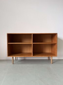 Vintage open kast - boekenkast eiken 