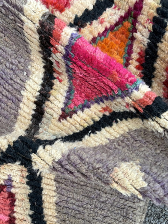 Image 1 of Eigentijdse Boho Berber Marokkaanse Runner Rug