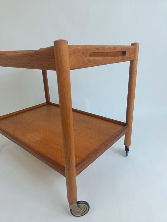 Image 1 of AT 45 trolley door Hans Wegner voor ANDREAS TUCK, 1959