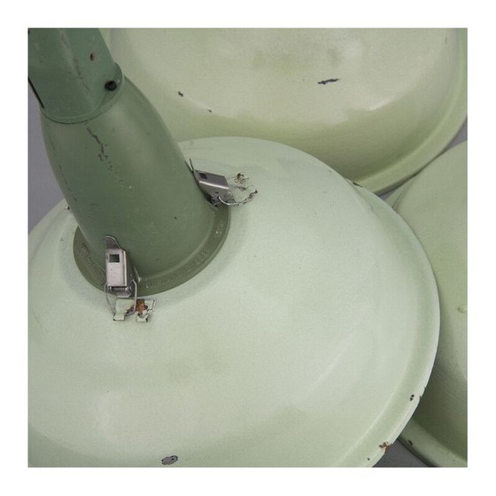 Image 1 of Vintage industriële hanglamp uit het Sovjettijdperk