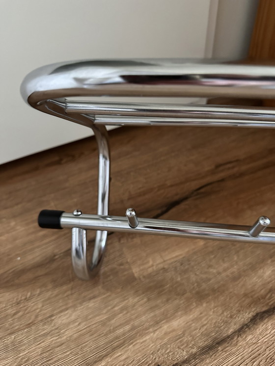 Image 1 of Vintage Chroom Kapstok Jaren 50/60
