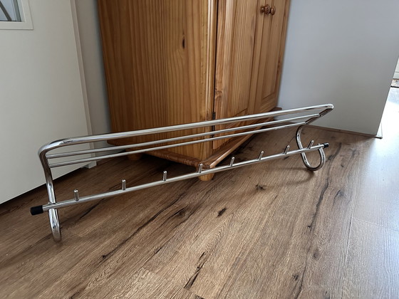 Image 1 of Vintage Chroom Kapstok Jaren 50/60