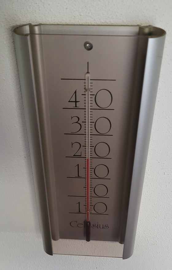 Image 1 of Midcentury Thermometer 