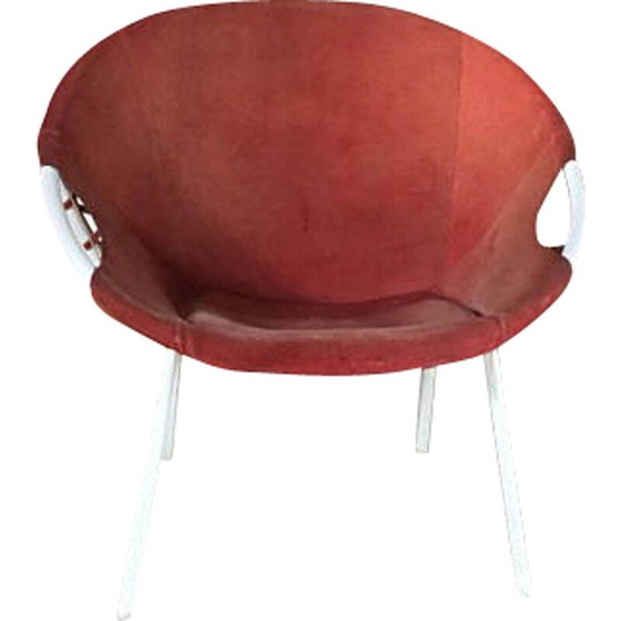 Image 1 of Vintage leren fauteuil voor Lusch - jaren 1970