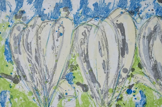 Image 1 of Ad van Hassel - Witte Tulpen