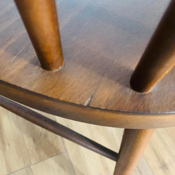 Image 1 of Set van 4 vintage Möbel stoelen, bruin