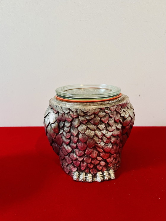 Image 1 of Vintage Italian Mauro Manetti Ice Bucket - Owl 