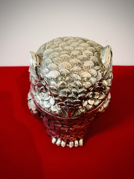 Image 1 of Vintage Italian Mauro Manetti Ice Bucket - Owl 