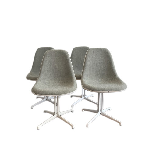 4x Eames La Fonda eetkamerstoelen