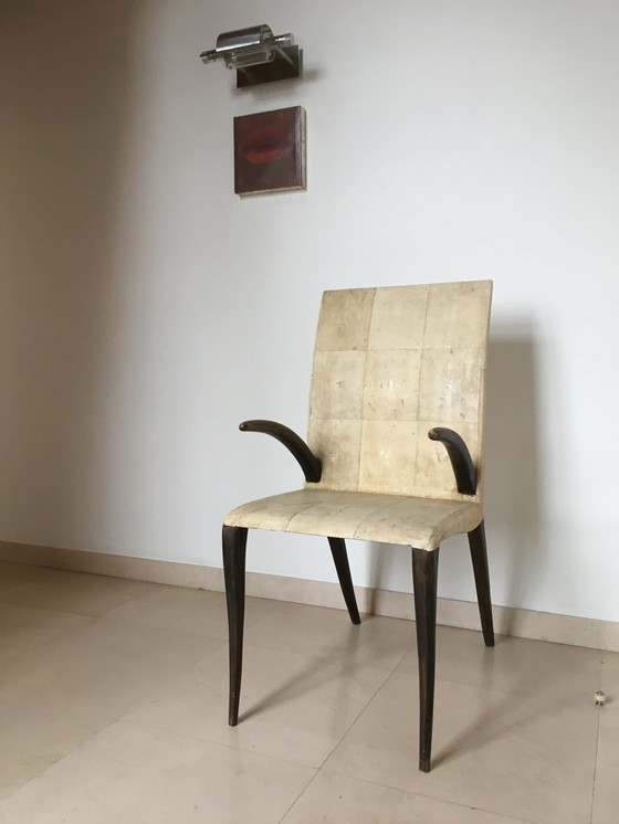 Image 1 of 2x Vintage R&Y Augousti stoel