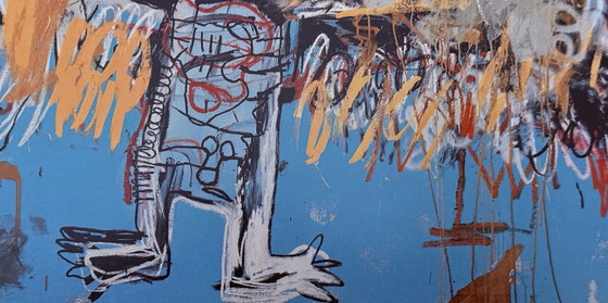 Image 1 of Jean-Michel Basquiat: “Fallen Angel 1981”.