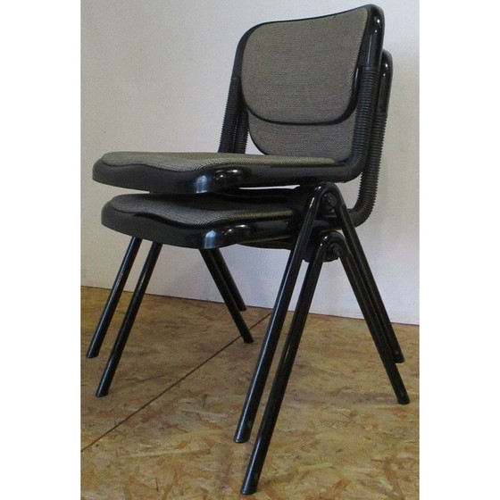 Image 1 of Set van 4 vintage wervelstoelen door Emilio Ambasz en Giancarlo Piretti voor Anonima Castelli, 1976