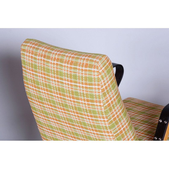 Image 1 of Paar vintage eiken fauteuils van Tatra Pravenec, Tsjecho-Slowakije 1950