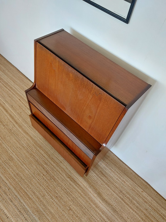 Image 1 of Vintage secretaire / bureau / kastje jaren 70