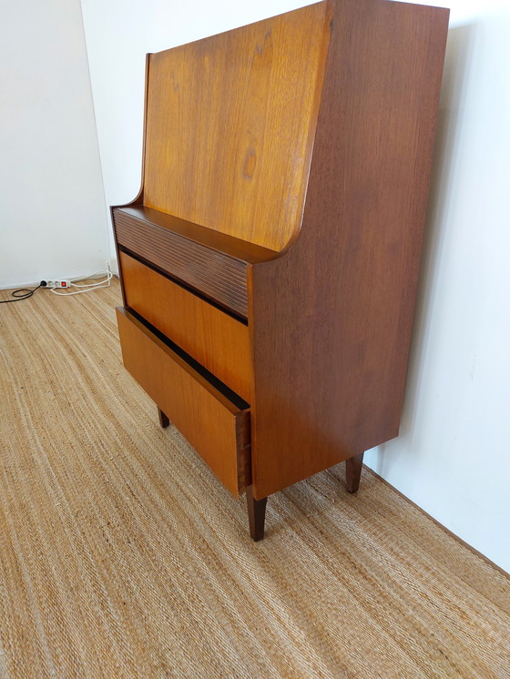 Image 1 of Vintage secretaire / bureau / kastje jaren 70