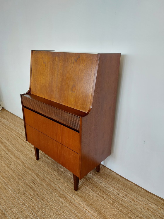 Image 1 of Vintage secretaire / bureau / kastje jaren 70