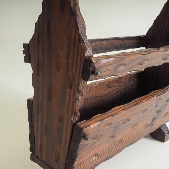 Image 1 of Brutalistische Tijdschriftenhouder