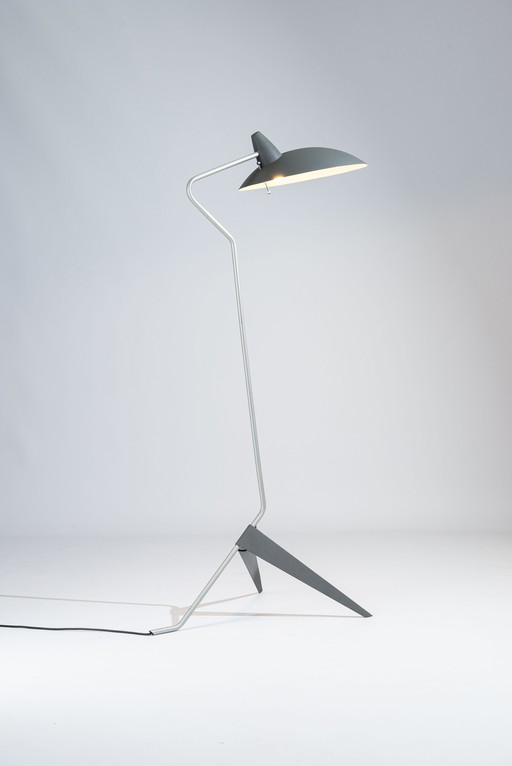 Grote vloerlamp Mid Century