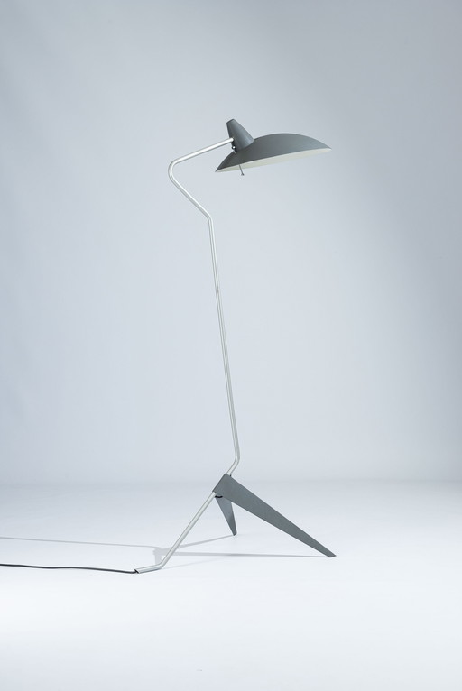 Grote vloerlamp Mid Century