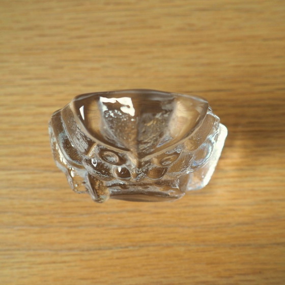 Image 1 of 1960S Glazen Viking van Lars Hellsten voor Skruf Zweden