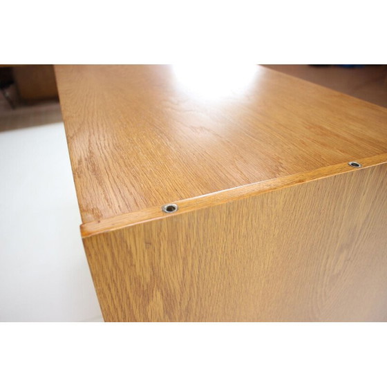 Image 1 of Vintage eikenhouten dressoir van Jiří Jiroutek, Tsjecho-Slowakije 1960