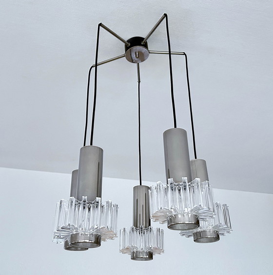 Image 1 of Vintage Space Age Cascade Hanglamp