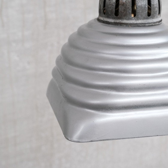 Image 1 of Vintage Mercurius glazen Franse hanglamp, Frankrijk 1930