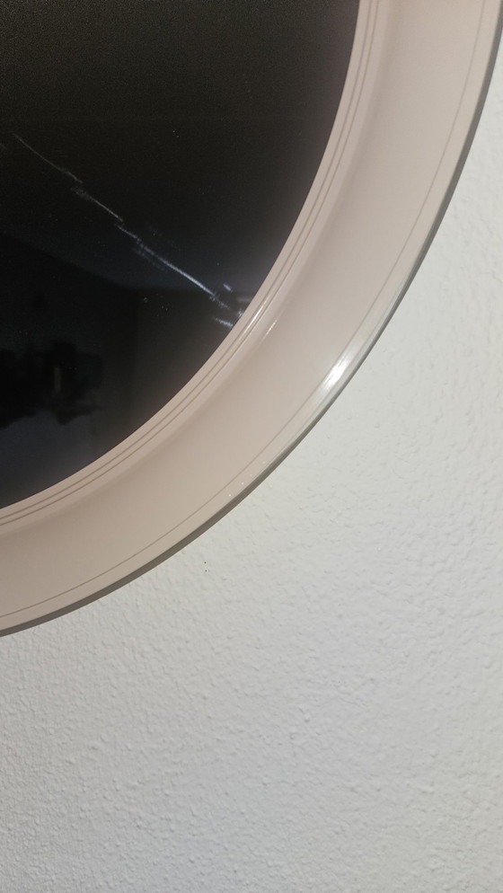 Image 1 of Beige Space Age Spiegel Jaren 70