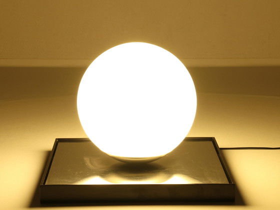 Image 1 of Mid Century Moderne Globe Lamp, Italië, 1970S