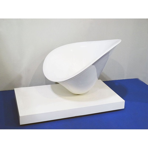 Image 1 of Vintage Moore sculpturale fauteuil in polyester en glasvezel van Philippe Starck voor Driade, 2000