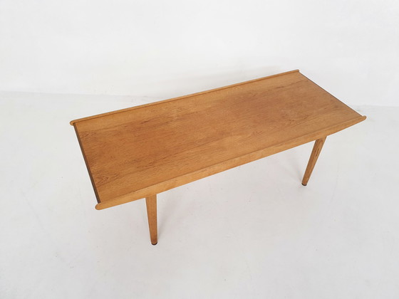 Image 1 of Scandinavische moderne eiken salontafel van Frem Rojle, Denemarken, jaren 60