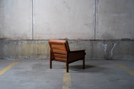 Image 1 of Illum Wikkelsø - "Capella" Fauteuil Voor Niels Eilersen