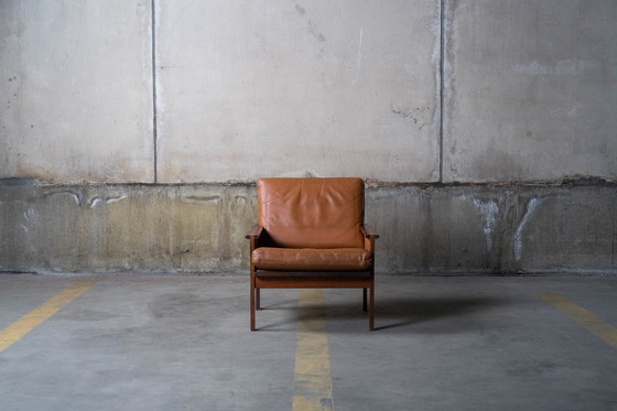 Image 1 of Illum Wikkelsø - "Capella" Fauteuil Voor Niels Eilersen