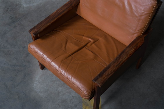 Image 1 of Illum Wikkelsø - "Capella" Fauteuil Voor Niels Eilersen