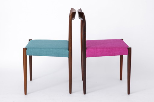 2 Vintage stoelen Lübke, jaren 1960-1970, Duitsland